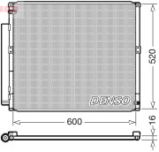 DCN50051 Kondenzátor, klimatizace DENSO