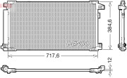 DCN50061 Kondenzátor, klimatizace DENSO