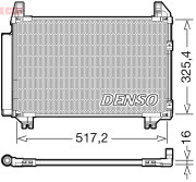 DCN50101 Kondenzátor, klimatizace DENSO