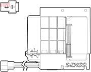 DEA17033 vnitřní ventilátor DENSO