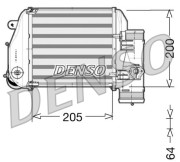 DIT02024 Chladič turba DENSO