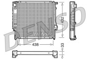 DRM05021 Chladič, chlazení motoru DENSO