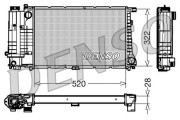 DRM05045 Chladič, chlazení motoru DENSO