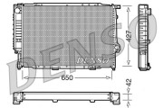 DRM05056 Chladič, chlazení motoru DENSO