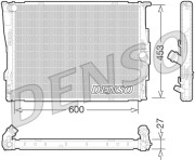 DRM05073 Chladič, chlazení motoru DENSO