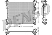 DRM06006 Chladič, chlazení motoru DENSO