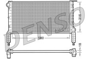 DRM09063 Chladič, chlazení motoru DENSO