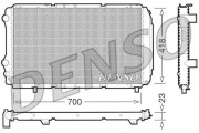 DRM09077 Chladič, chlazení motoru DENSO