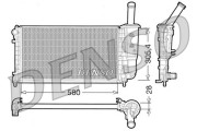 DRM09108 Chladič, chlazení motoru DENSO