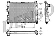 DRM09131 Chladič, chlazení motoru DENSO