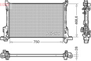 DRM09174 Chladič, chlazení motoru DENSO