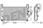 DRM10034 Chladič, chlazení motoru DENSO