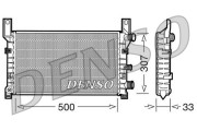 DRM10035 Chladič, chlazení motoru DENSO