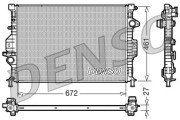 DRM10069 Chladič, chlazení motoru DENSO