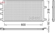 DRM12011 Chladič, chlazení motoru DENSO