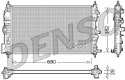 DRM15005 Chladič, chlazení motoru DENSO