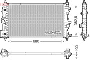 DRM15008 Chladič, chlazení motoru DENSO