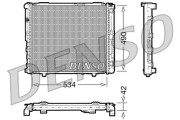 DRM17032 Chladič, chlazení motoru DENSO