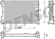 DRM17045 Chladič, chlazení motoru DENSO