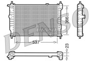 DRM20011 Chladič, chlazení motoru DENSO