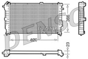 DRM20020 Chladič, chlazení motoru DENSO