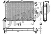 DRM20025 Chladič, chlazení motoru DENSO