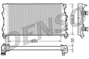 DRM23024 Chladič, chlazení motoru DENSO