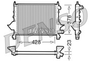 DRM23081 Chladič, chlazení motoru DENSO