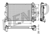 DRM25013 Chladič, chlazení motoru DENSO