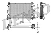 DRM25014 Chladič, chlazení motoru DENSO