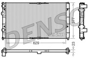 DRM26040 Chladič, chlazení motoru DENSO