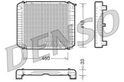 DRM33004 Chladič, chlazení motoru DENSO