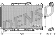 DRM40012 Chladič, chlazení motoru DENSO