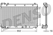 DRM40014 Chladič, chlazení motoru DENSO