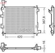 DRM43005 Chladič, chlazení motoru DENSO