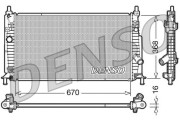 DRM44020 Chladič, chlazení motoru DENSO