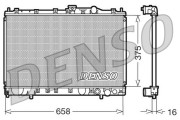 DRM45002 Chladič, chlazení motoru DENSO