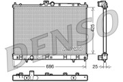 DRM45028 Chladič, chlazení motoru DENSO