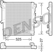 DRM45035 Chladič, chlazení motoru DENSO