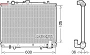 DRM45049 Chladič, chlazení motoru DENSO