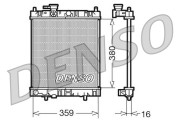 DRM46001 Chladič, chlazení motoru DENSO