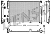 DRM46017 Chladič, chlazení motoru DENSO