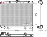 DRM46039 Chladič, chlazení motoru DENSO