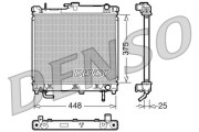 DRM47003 Chladič, chlazení motoru DENSO