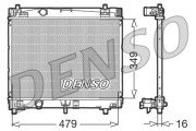 DRM50003 Chladič, chlazení motoru DENSO