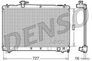 DRM50034 Chladič, chlazení motoru DENSO