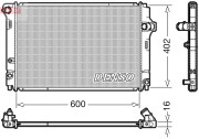 DRM50089 Chladič, chlazení motoru DENSO