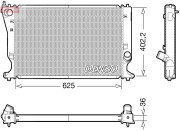 DRM50132 Chladič, chlazení motoru DENSO