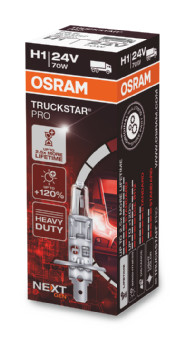 64155TSP OSRAM Žárovka H1 (řada TRUCKSTAR PRO) | 24V 70W | 64155TSP ams-OSRAM