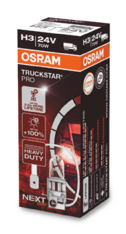 64156TSP OSRAM Žárovka H3 (řada TRUCKSTAR PRO) | 24V 70W | 64156TSP ams-OSRAM